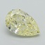 1.02 Ct. Fancy Light Yellow Pear Lab Grown Diamond