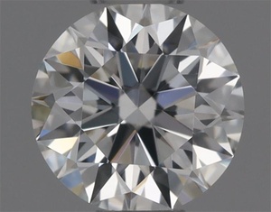 Round diamond — real photo