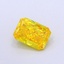 1.04 Ct. Fancy Vivid  Yellow Radiant Lab Grown Diamond