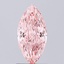 1.11 Ct. Fancy Vivid Pink Marquise Lab Grown Diamond