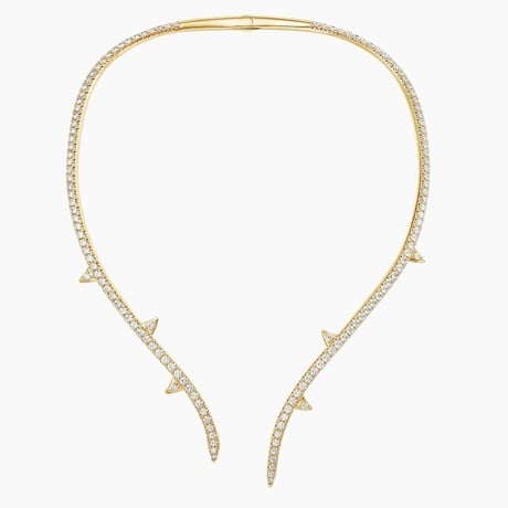 Logan Hollowell Briar Lab Diamond Collar Necklace