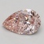 2.11 Ct. Fancy Pink Pear Lab Grown Diamond