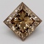 1.50 Ct. Fancy  Brown Princess Lab Grown Diamond