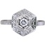 Art Nouveau Diamond Vintage Ring