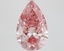 6.02 Ct. Fancy Vivid Pink Pear Lab Grown Diamond