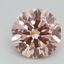 1.80 Ct. Fancy Intense Pink Round Lab Grown Diamond
