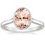 Platinum Luna 2mm Bezel Ring, smalltop view
