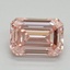 2.03 Ct. Fancy Intense Pink Emerald Lab Grown Diamond
