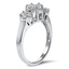 The Rafaela Ring, smalltop view on a hand