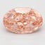 9.00 Ct. Fancy Vivid Pink Oval Lab Grown Diamond