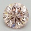 2.27 Ct. Fancy Intense Pink Round Lab Grown Diamond
