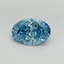 1.50 Ct. Fancy Vivid Blue Oval Lab Grown Diamond