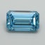 2.05 Ct. Fancy Vivid Blue Emerald Lab Grown Diamond