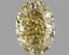 0.5 Ct. Fancy Deep Yellow Oval Diamond