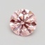 1.40 Ct. Fancy Intense Pink Round Lab Grown Diamond