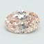 2.08 Ct. Fancy Intense Pink Oval Lab Grown Diamond