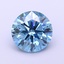 2.07 Ct. Fancy Vivid  Blue Round Lab Grown Diamond