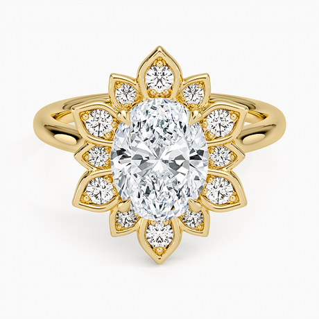 Fiore Halo Diamond Ring (1/4 ct. tw.)