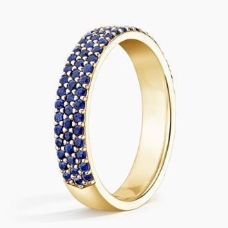 Ballad Multi Row Sapphire Ring
