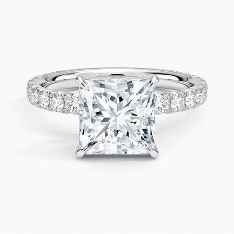Luxe French Pavé Perfect Fit Diamond Ring