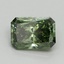 2.02 Ct. Fancy Vivid Green Radiant Lab Grown Diamond