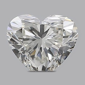 Heart diamond — real photo