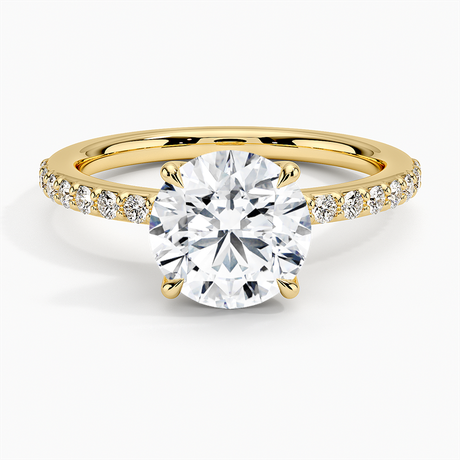 18K Yellow Gold Luxe Elodie Diamond Ring (1/4 ct. tw.)