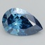 3.19 Ct. Fancy Vivid  Blue Pear Lab Grown Diamond