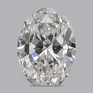 Oval diamond — real photo