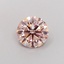1.91 Ct. Fancy Brownish Pink Round Lab Grown Diamond