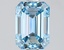 2.04 Ct. Fancy Intense Blue Emerald Lab Grown Diamond