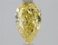 1.52 Ct. Fancy Intense  Yellow Pear Lab Grown Diamond