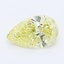 0.42 Ct. Fancy Intense Yellow Pear Lab Grown Diamond