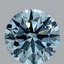 1.50 Ct. Fancy Vivid Blue Round Lab Grown Diamond