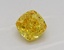 1.01 Ct. Fancy Vivid  Yellow Cushion Lab Grown Diamond