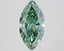 3.31 Ct. Fancy Vivid Green Marquise Lab Grown Diamond