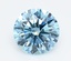 3.06 Ct. Fancy Vivid  Blue Round Lab Grown Diamond