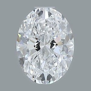 Oval diamond — real photo