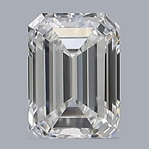Emerald diamond — real photo
