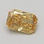 1.00 Ct. Fancy Vivid Yellow Radiant Lab Grown Diamond