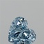 1.50 Ct. Fancy Vivid Blue Heart Lab Grown Diamond