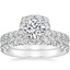 18K White Gold Estelle Diamond Bridal Set (1 1/3 ct. tw.)
