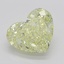 3.03 Ct. Fancy Light Yellow Heart Diamond