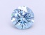 1.10 Ct. Fancy Vivid  Blue Round Lab Grown Diamond