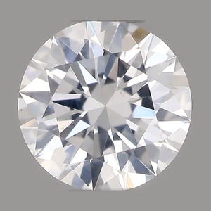 Round diamond — real photo