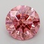 1.50 Ct. Fancy Vivid  Pink Round Lab Grown Diamond