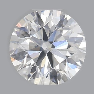 Round diamond — real photo