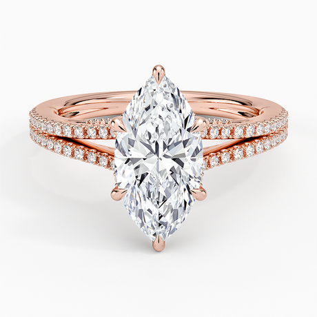 14K Rose Gold Icon Diamond Ring (1/3 ct. tw.)