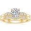 18K Yellow Gold Isadora Diamond Bridal Set