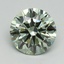 2.03 Ct. Fancy Vivid Green Round Lab Grown Diamond